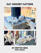 Load image into Gallery viewer, Crochet Rat Pattern
