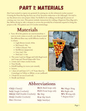 Load image into Gallery viewer, Pizza Rat Bag Crochet Pattern