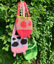 Load image into Gallery viewer, Cow Bag Crochet Pattern