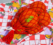 Load image into Gallery viewer, Bag of Oranges Crochet Pillow Pattern
